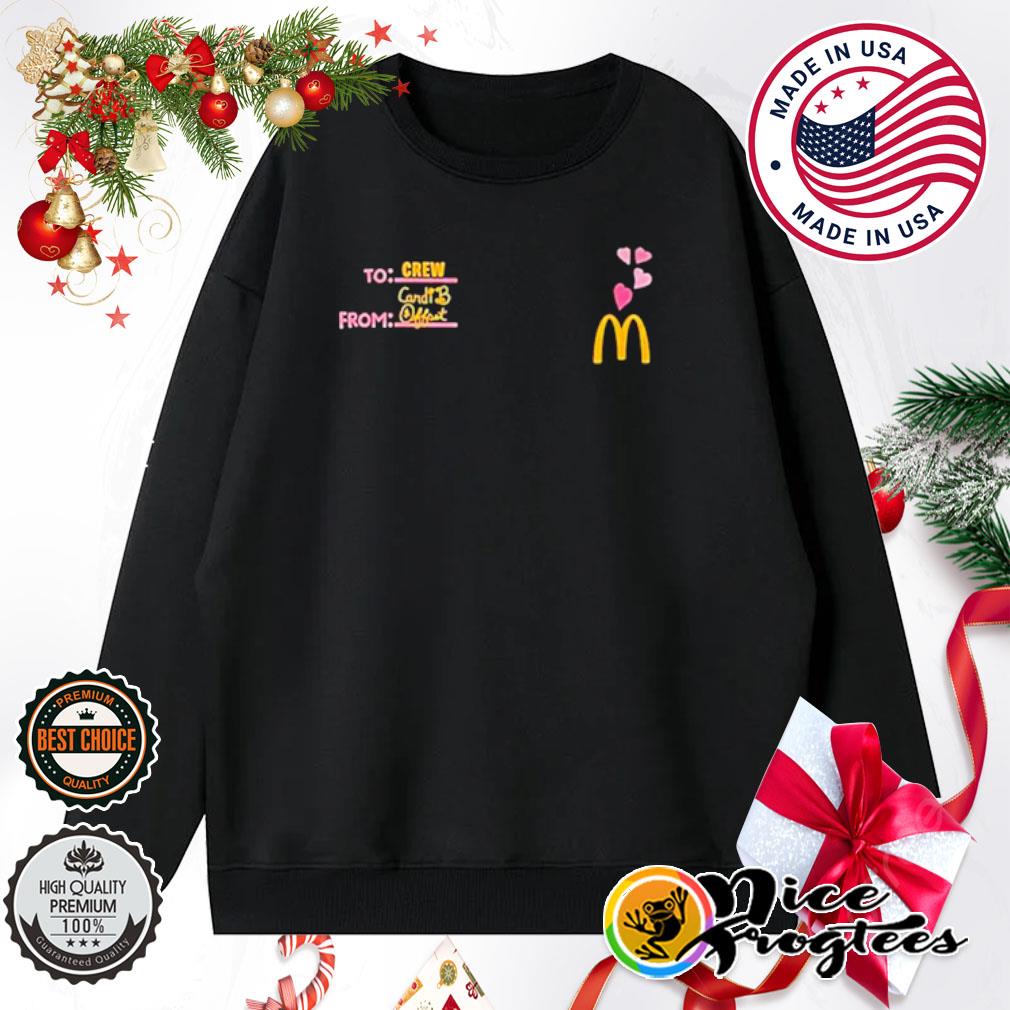 Cardi B and offset Mcdonalds shirt hoodie sweatshirt and tank top