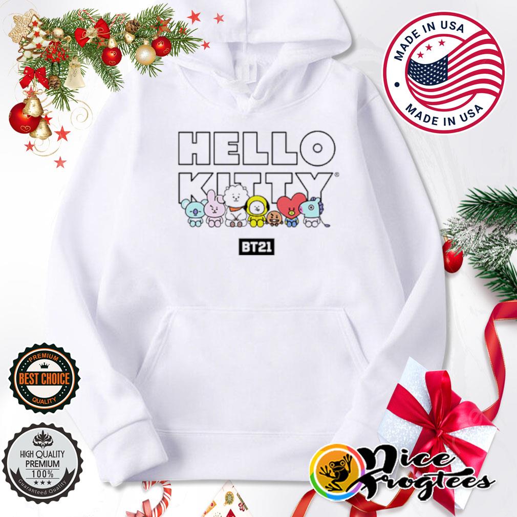 BTS BT21 x Hello Kitty Collaboration shirt, Tees, Hoodie & Apparel