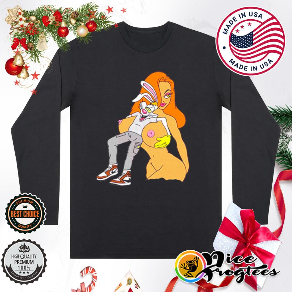 Roger rabbit and Jessica rabbit nude shirt, hoodie, sweatshirt and tank top