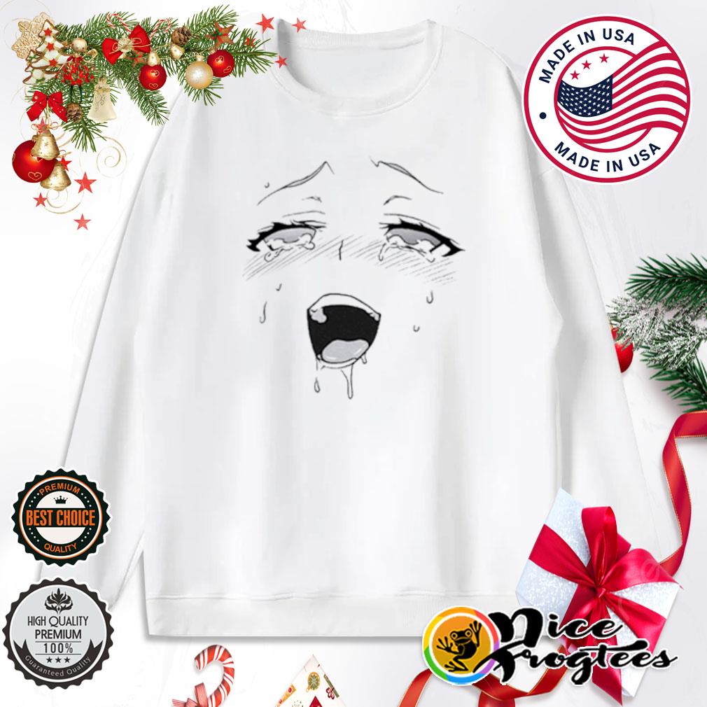 Manga ahegao face anime hentaI shirt, hoodie, sweatshirt and tank top