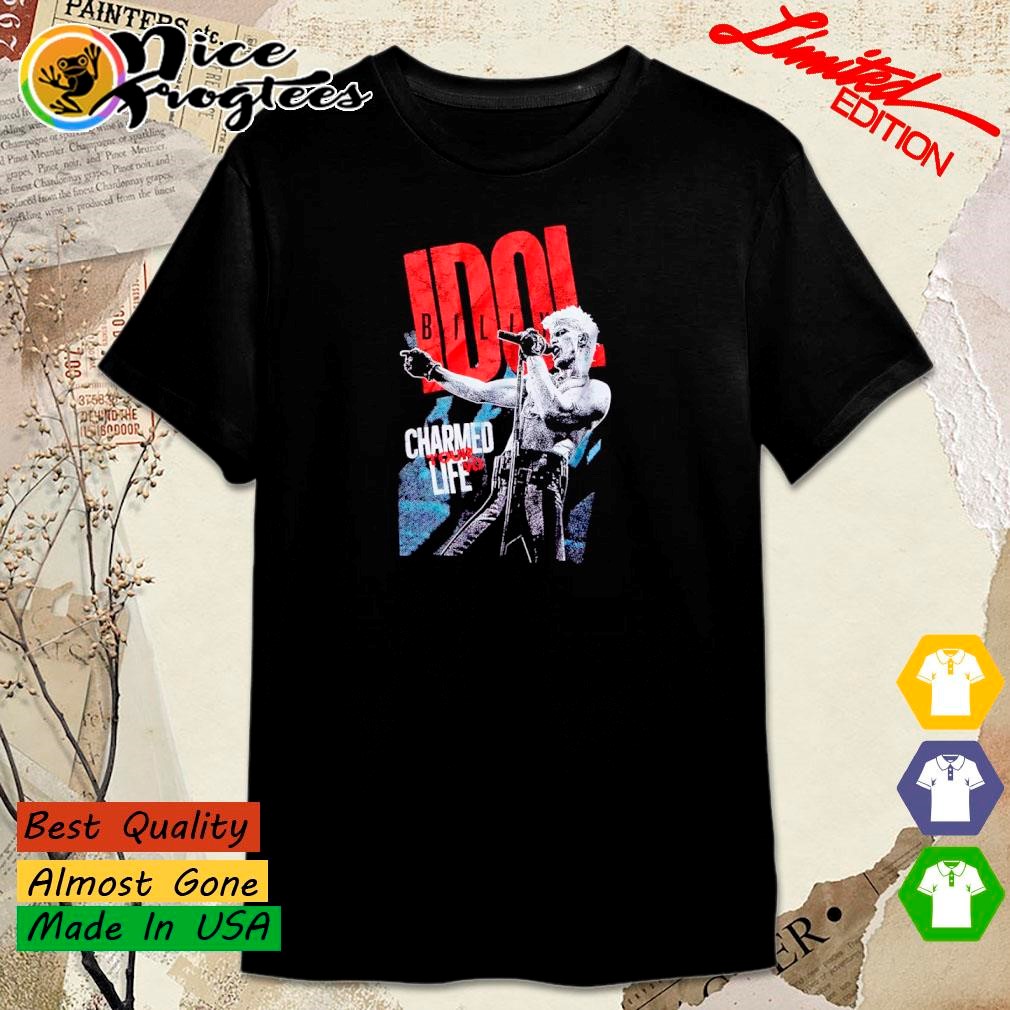 Billy Idol Charmed Life '90 Tour shirt, Tees, Hoodie & Apparel