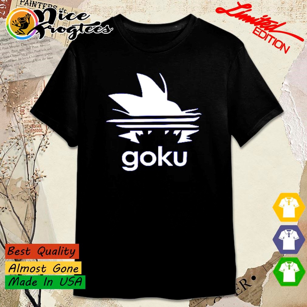 Goku adidas parody anime shirt hoodie sweatshirt and tank top