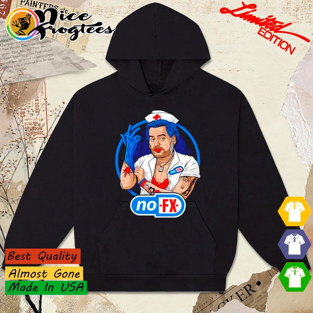 トップス NOFX NURSE MIKE T-SHIRT L Premium Nofx Nurse Mike July 12-14, 2024 T-Shirt - 2020
