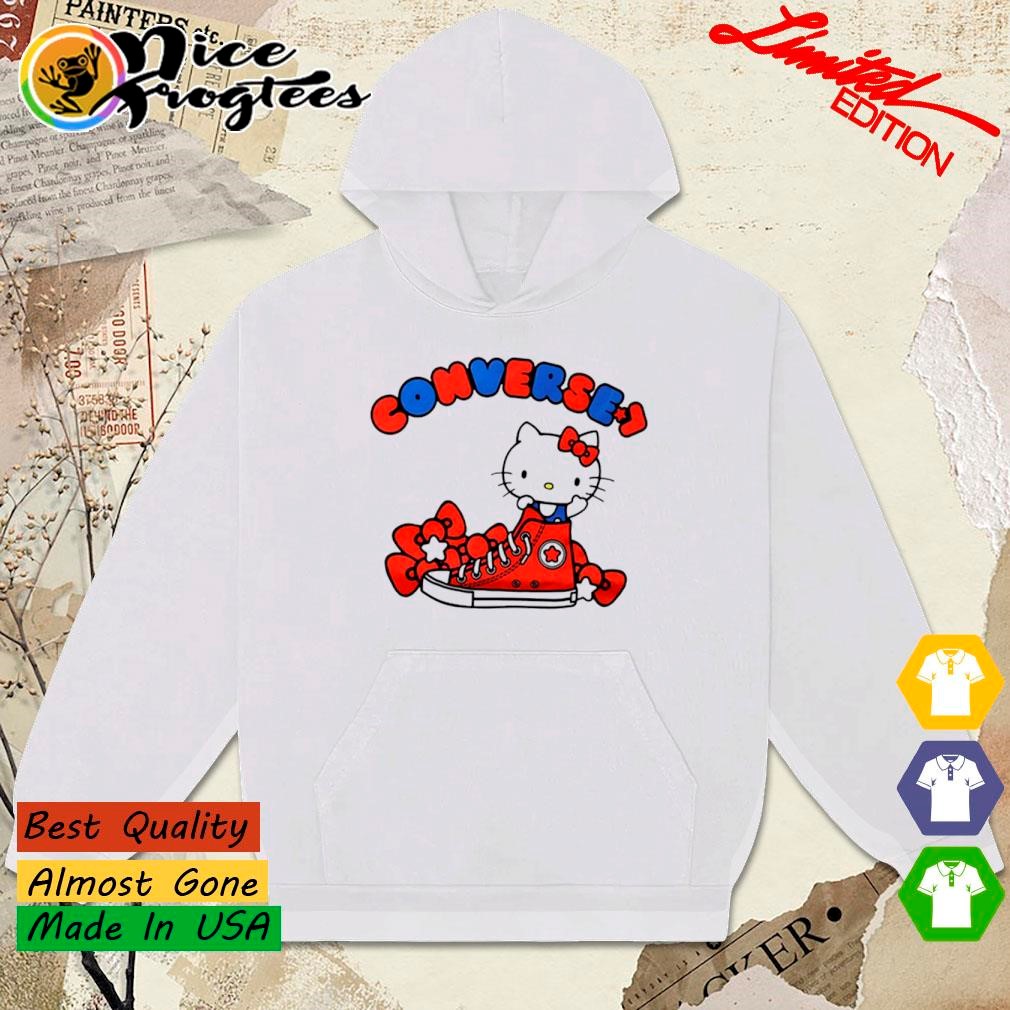 Hello Kitty Converse shirt hoodie sweatshirt and tank top