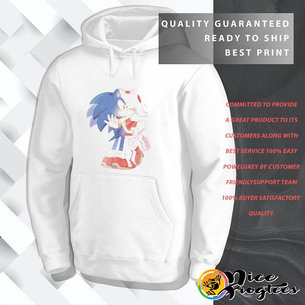 Amy rose kissing sonic shirt, hoodie, sweatshirt and tank top