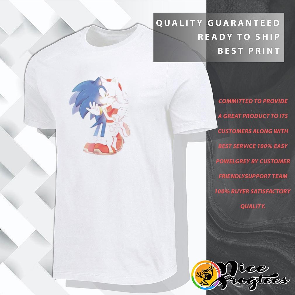 Amy rose kissing sonic shirt, hoodie, sweatshirt and tank top