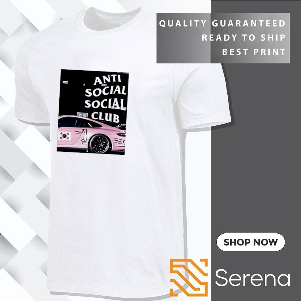 Anti Social Social Club Car photo shirt