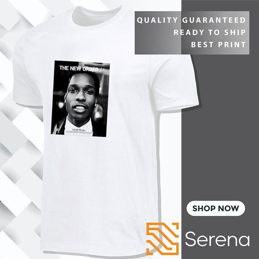 Asap Rocky The New Order photo shirt