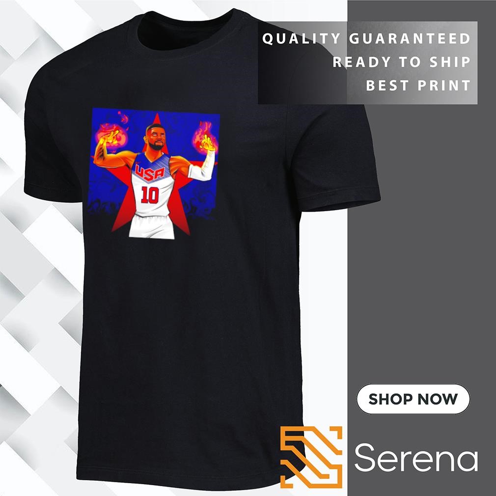 Best moment of USA basketball Kyrie Irving poster shirt