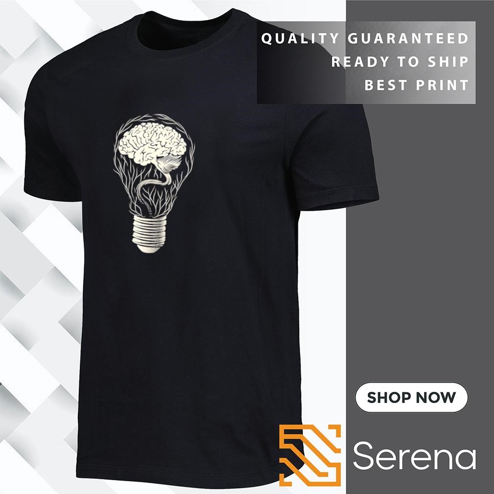 Brain enlightenment nervous system shirt