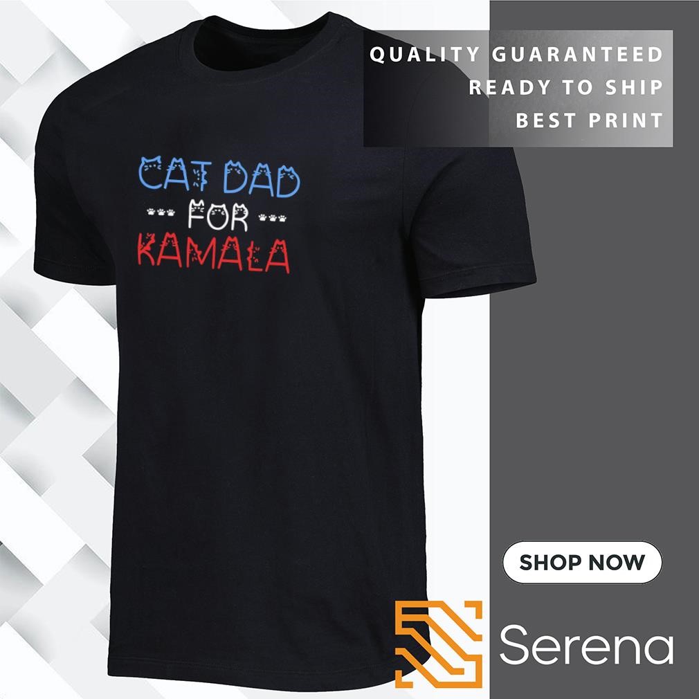 Cat Dad for Kamala Harris 2024 shirt