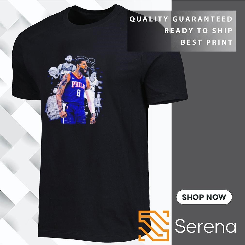 Paul George Philadelphia 76ers vintage shirt