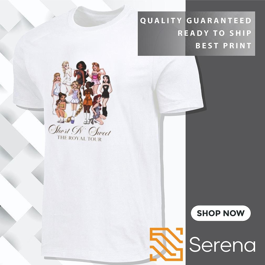 Short n' sweet royal tour shirt