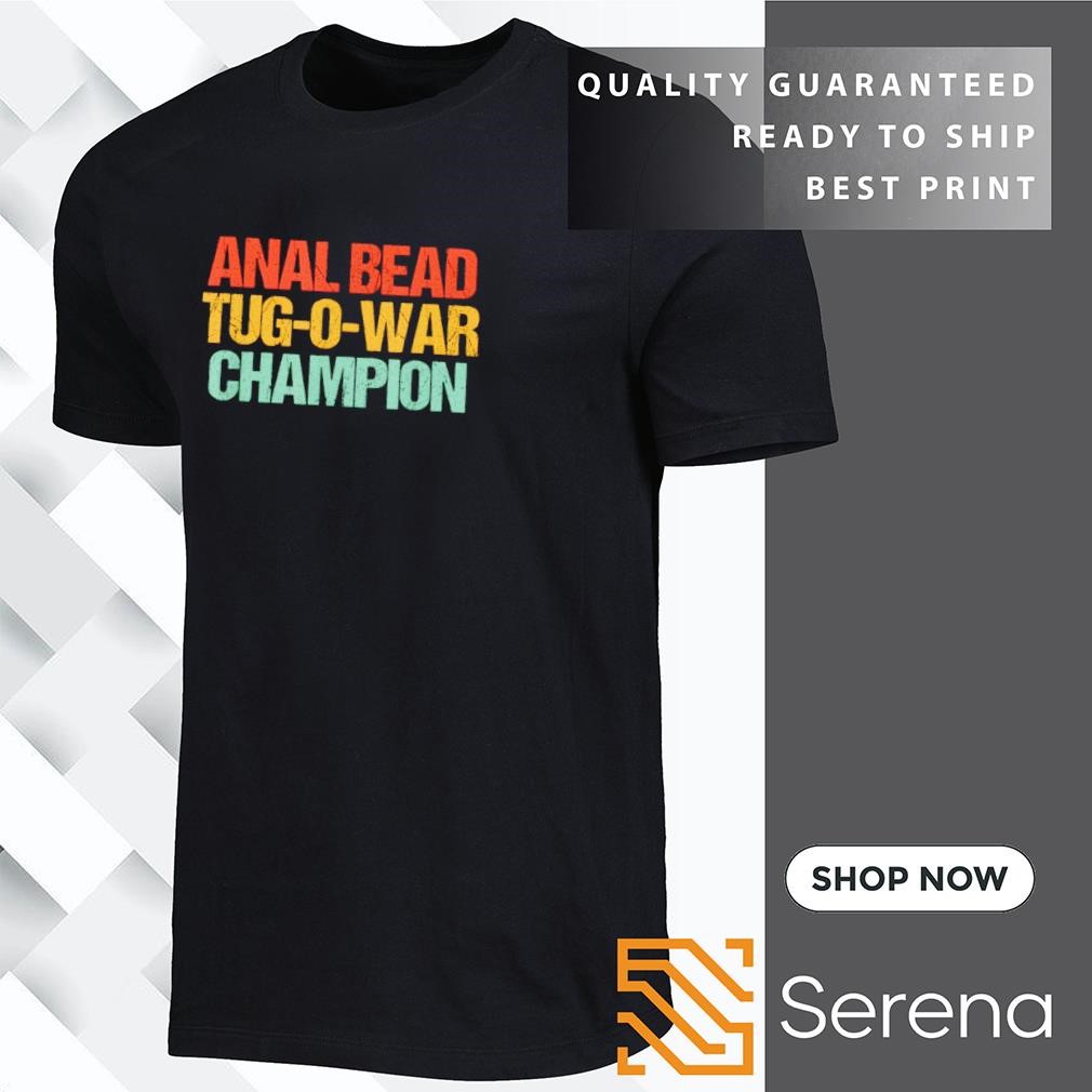 Anal bead tug-o-war competition vintage shirt