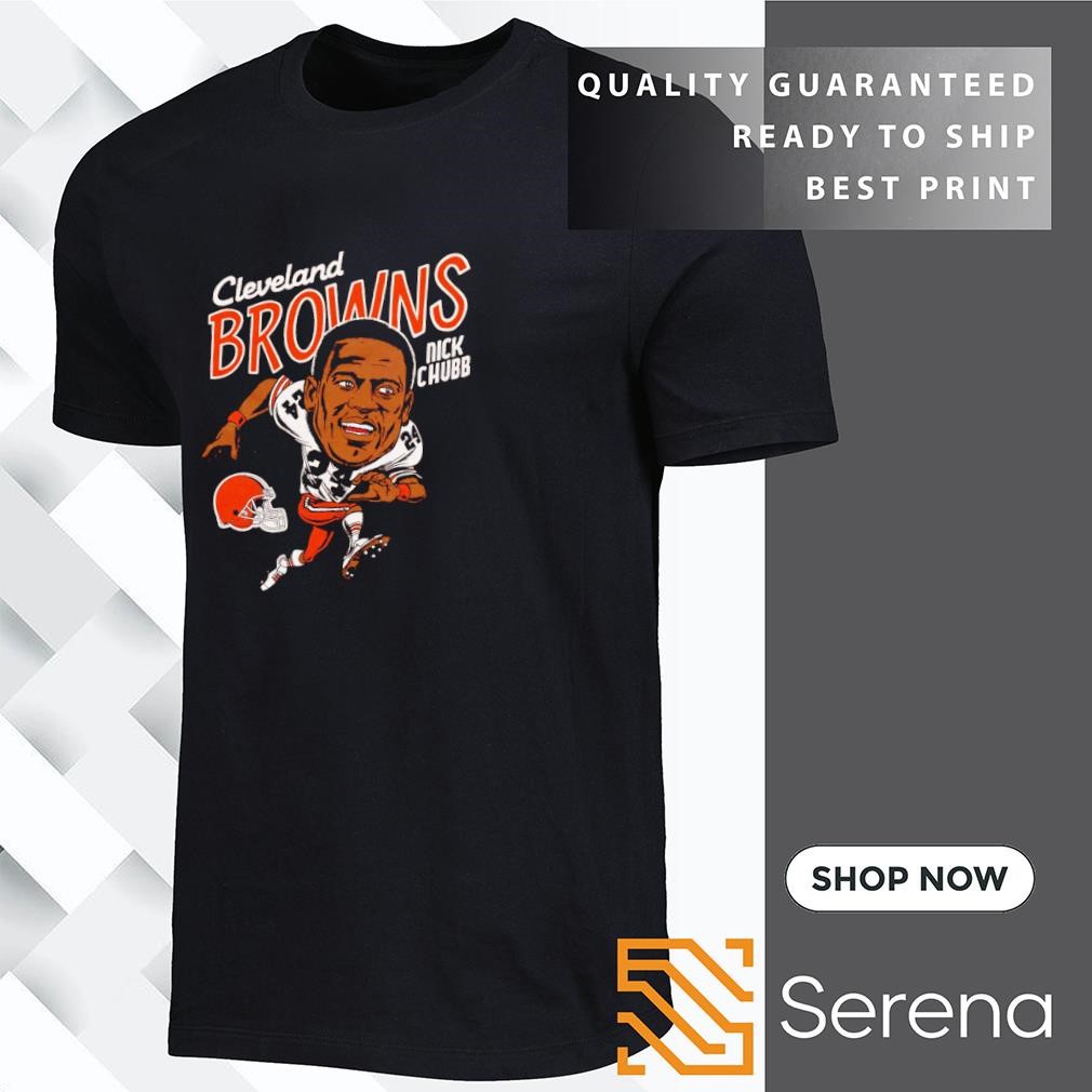 Cleveland Browns Nick Chubb cartoon shirt