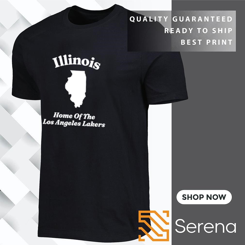 Illinois home of the Los Angeles Lakers shirt