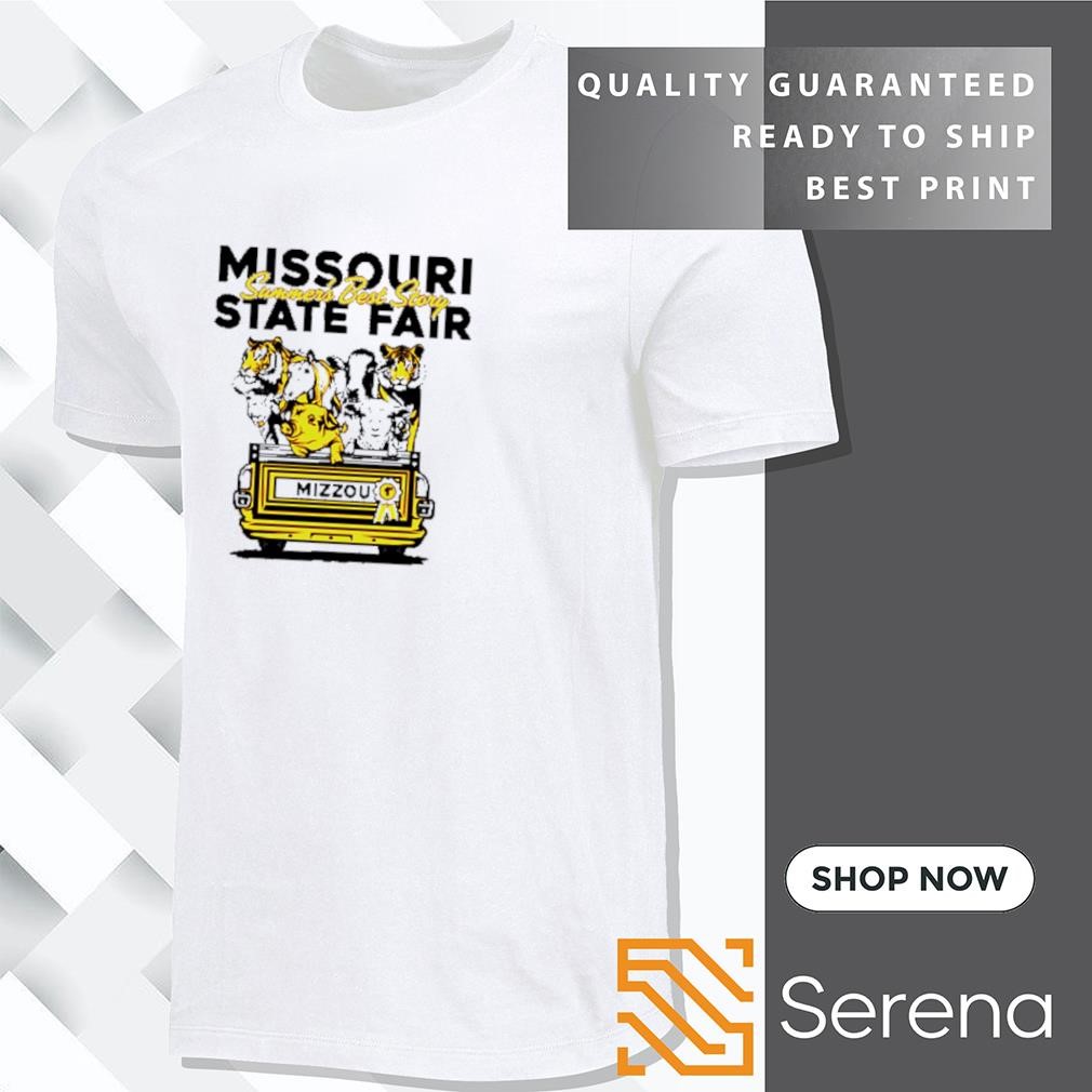 Mizzou Tigers 2024 state fair summers best story truck bed with animal shirt