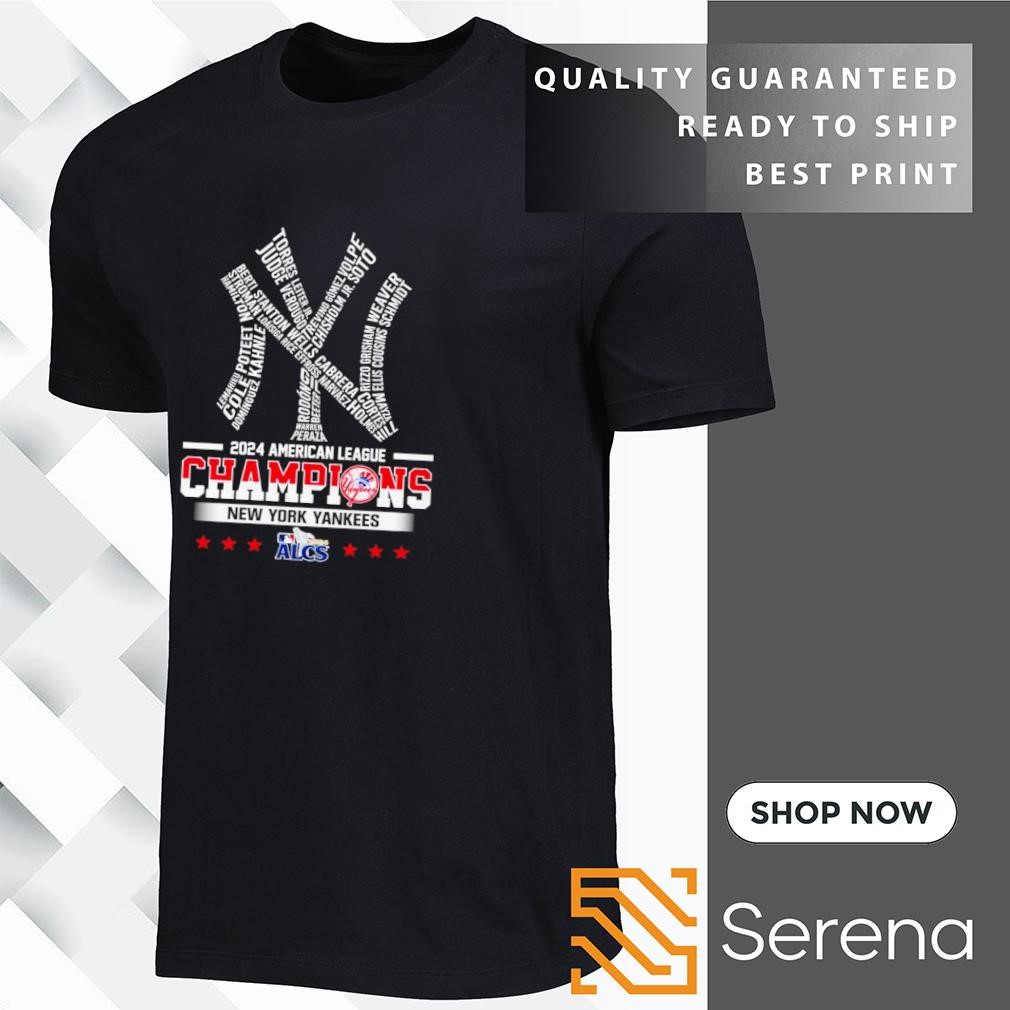 New York Yankees ALCS 2024 American League Champions shirt hoodie sweatshirt and tank top