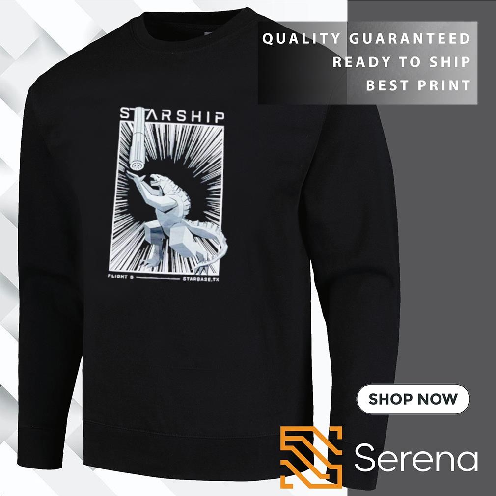 SpaceX Starship flight 5 shirt, Tees, Hoodie & Apparel