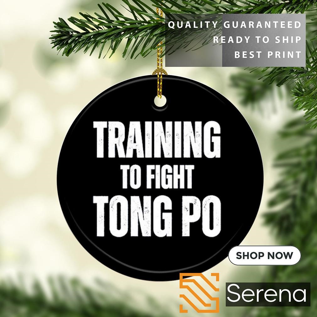 Training to fight tong po ornament, Tees, Hoodie \u0026 Apparel, image size:1010x1010