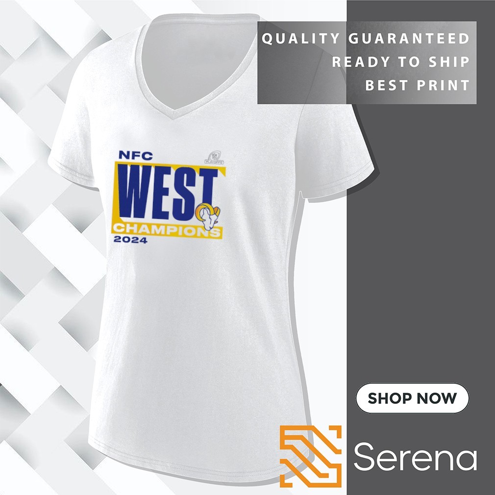 Rams nfc west champions shirt online