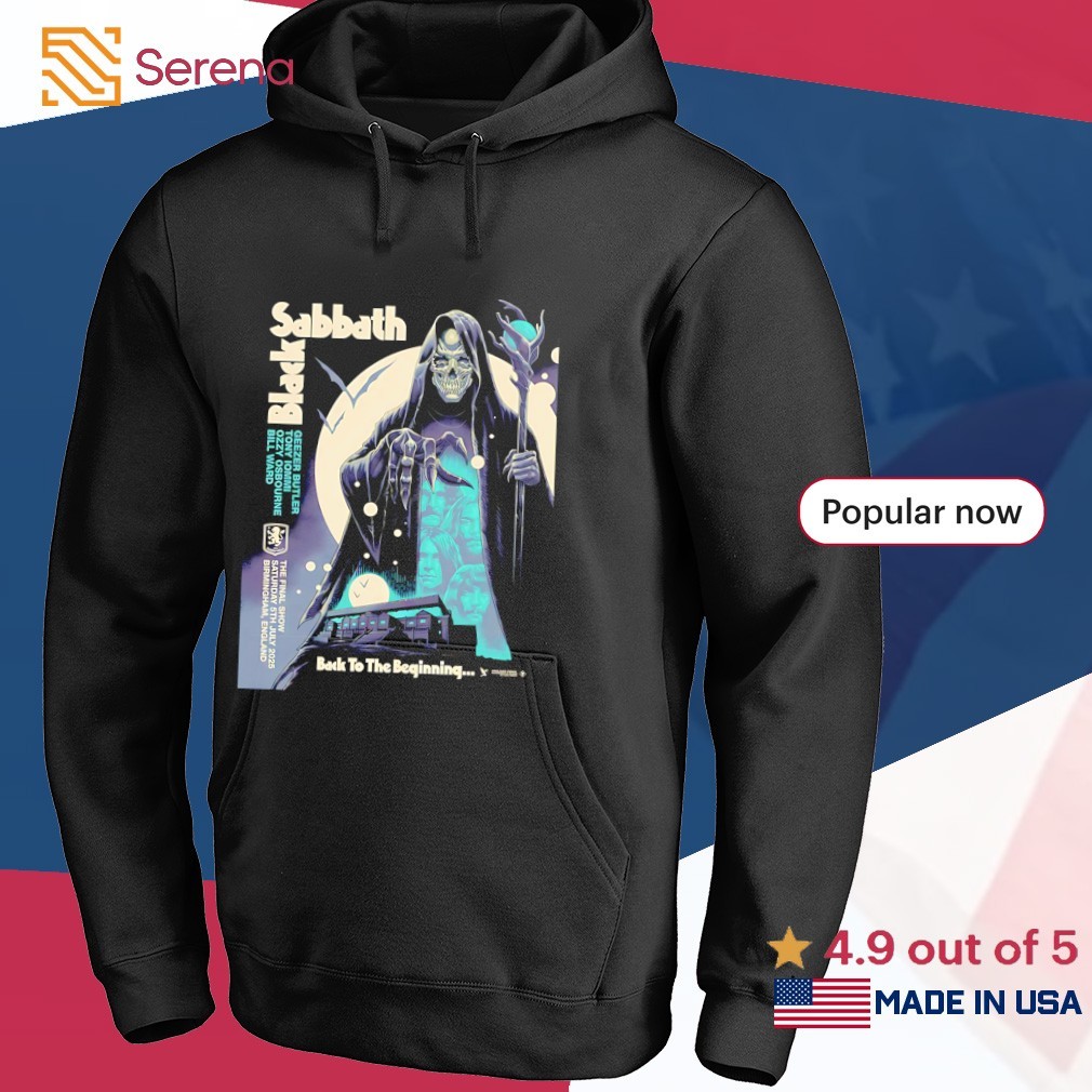 Black Sabbath back to the beginning shirt, Tees, Hoodie & Apparel