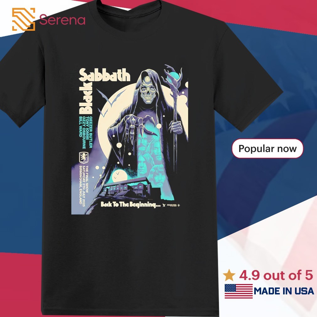 Black Sabbath back to the beginning shirt, Tees, Hoodie