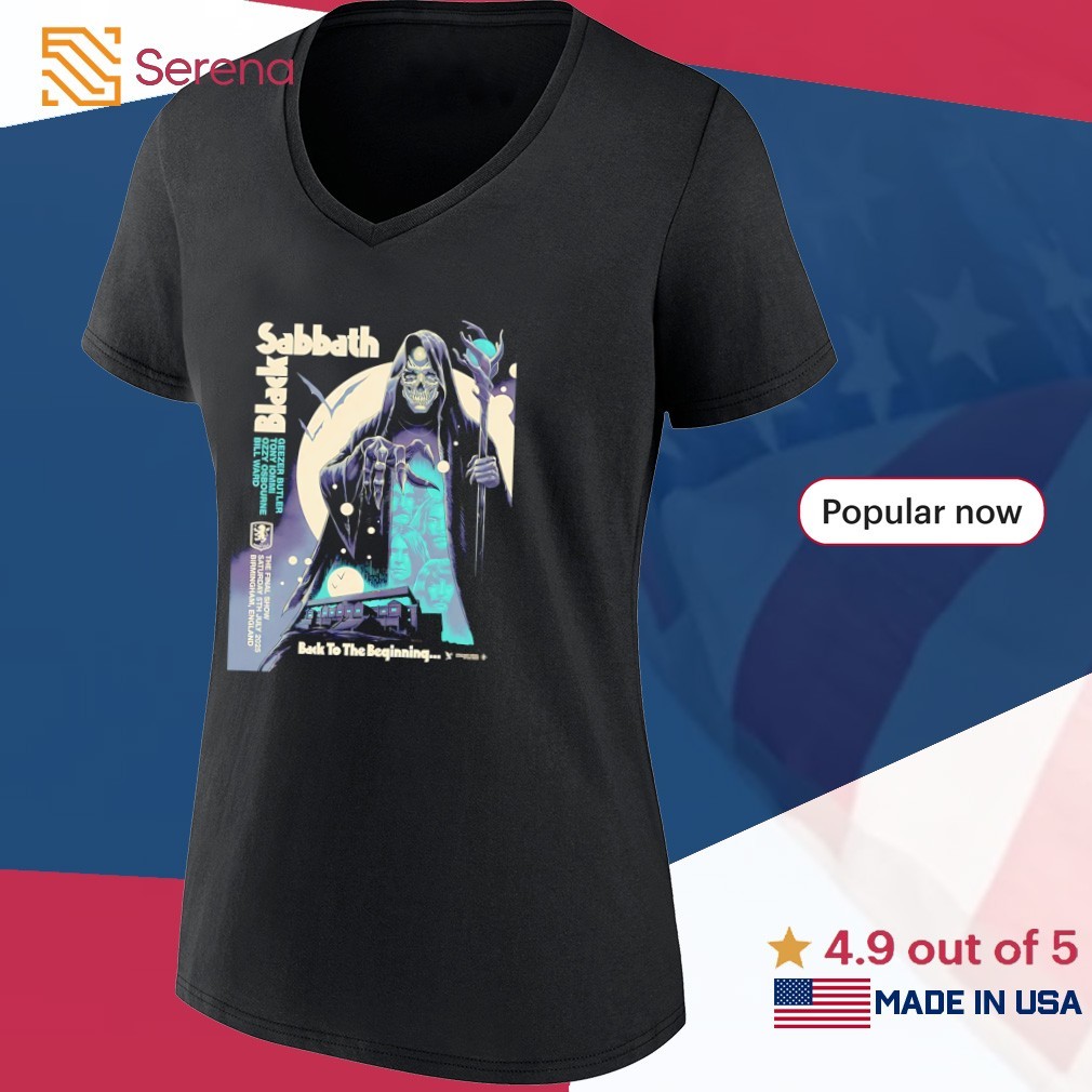 Black Sabbath Back to the beginning Tシャツ Black Sabbath T-Shirt Back to the Beginning World Tour 2025