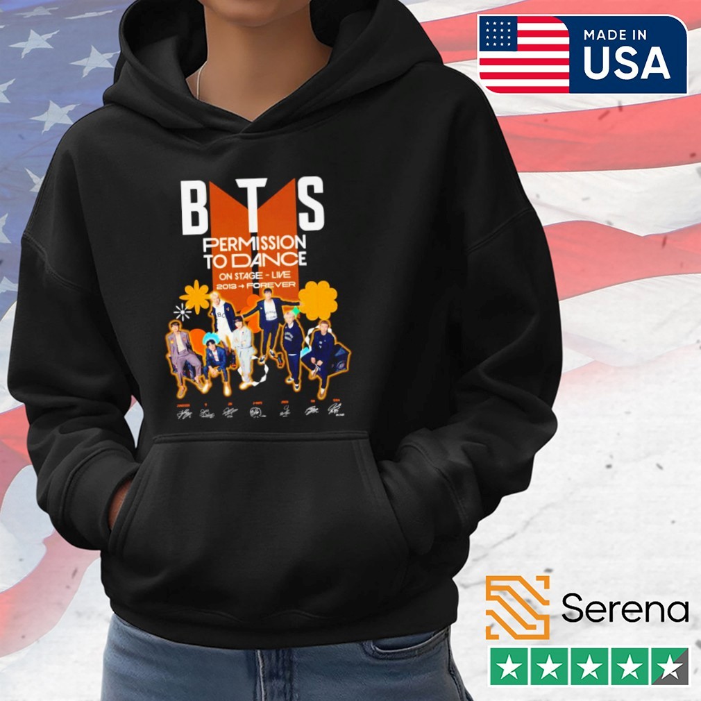 BTS permission to dance on state-live 2013-forever shirt