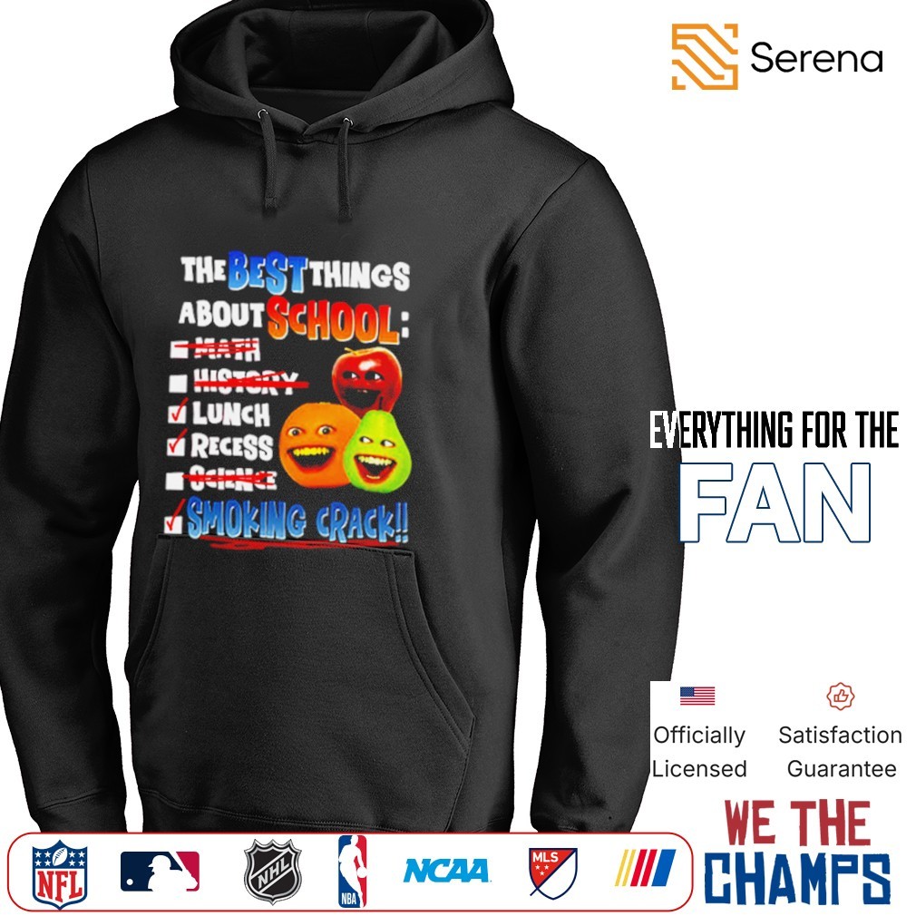 The best things about school annoying orange meme shirt, Tees, Hoodie &  Apparel