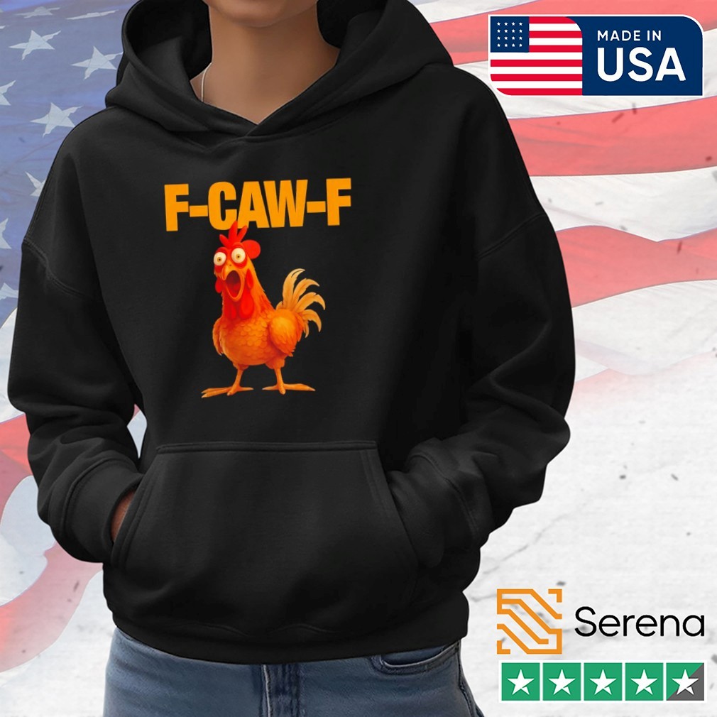 Funny Chicken F-CAW-F Meme Humor' Sweat à Capuche Femme